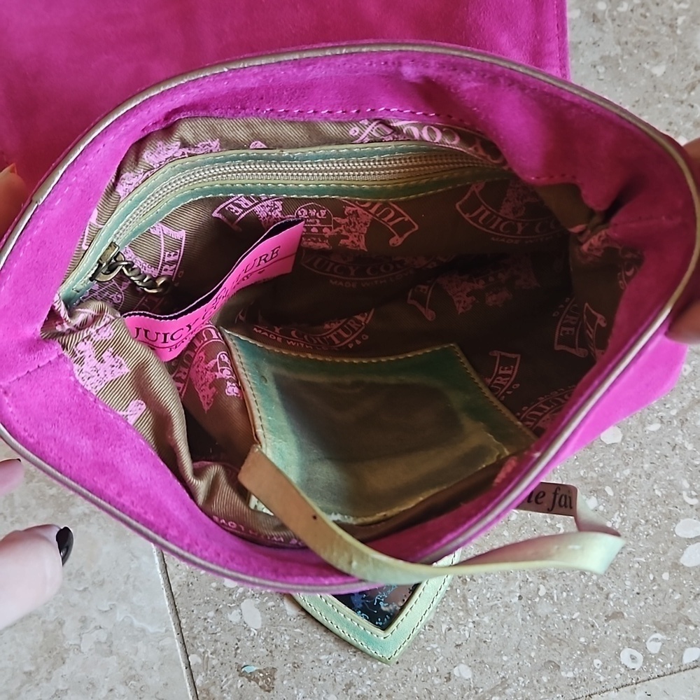 Vintage Juicy Couture Fusia Purse - Picture 3 of 11